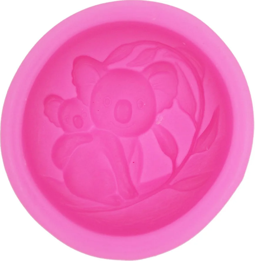 Soap Molds Cute Koala Craft Art Silicone Soap Mold Craft Molds DIY Handmade soap molds