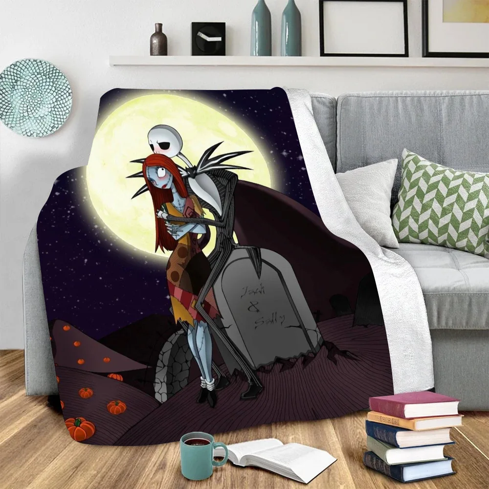 

The Nightmare Before Christmas Blanket 3D full printed Wearable Blanket Adults/kids Fleece Blanket drop shippng style-2