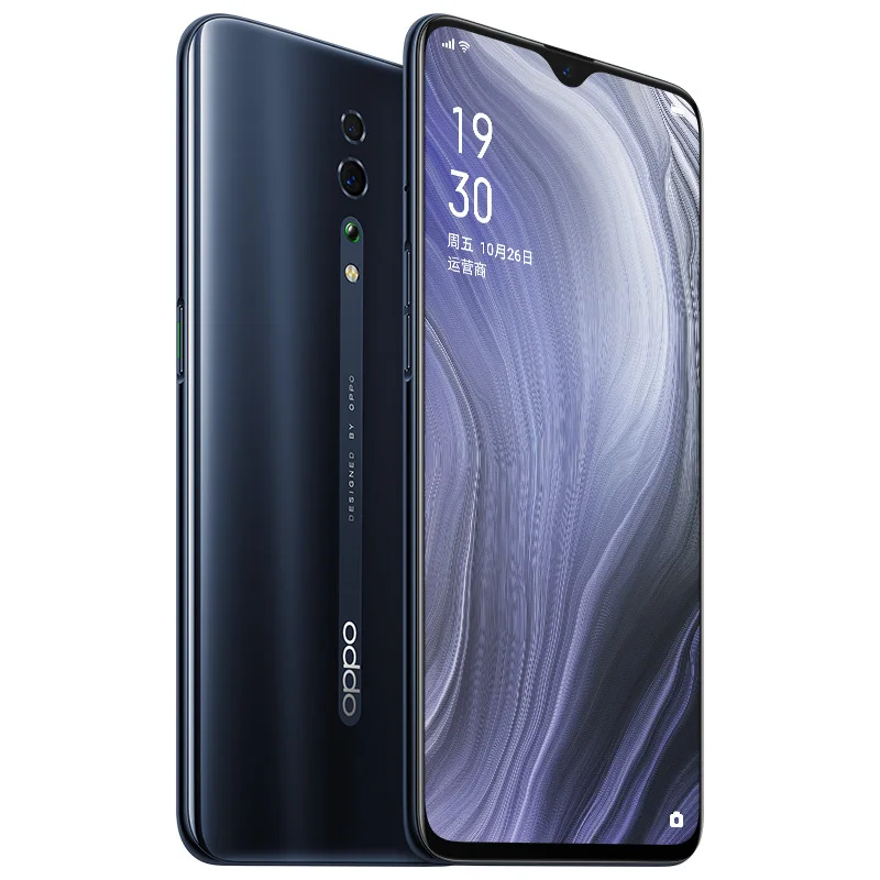 OPPO Reno Z мобильный телефон 6," AMOLED капли воды экран ram 6G Поддержка NFC 2340x1080 4035 мАч отпечаток пальца+ распознавание лица