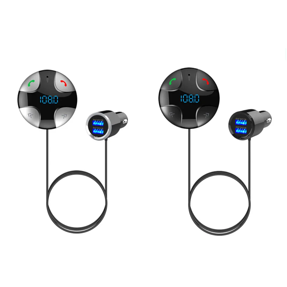 BC29b Bluetooth 3,0 Handsfree автомобильный fm-передатчик A2DP беспроводной Автомобильный MP3-плеер Поддержка TF карты воспроизведения музыки двойной USB Автомобильное зарядное устройство