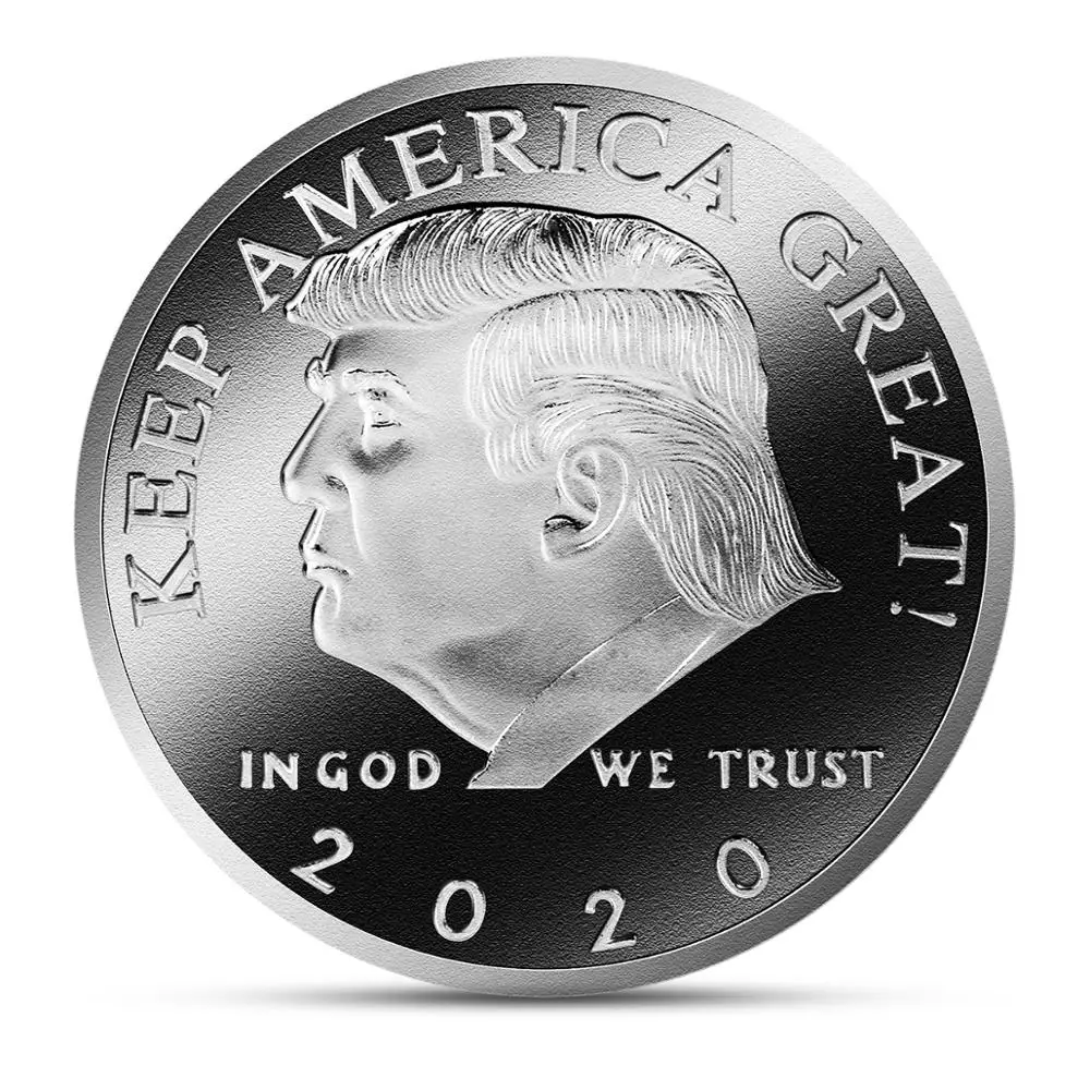 Donald J Trump 2020 Keep America Great King's return Challenge Coin