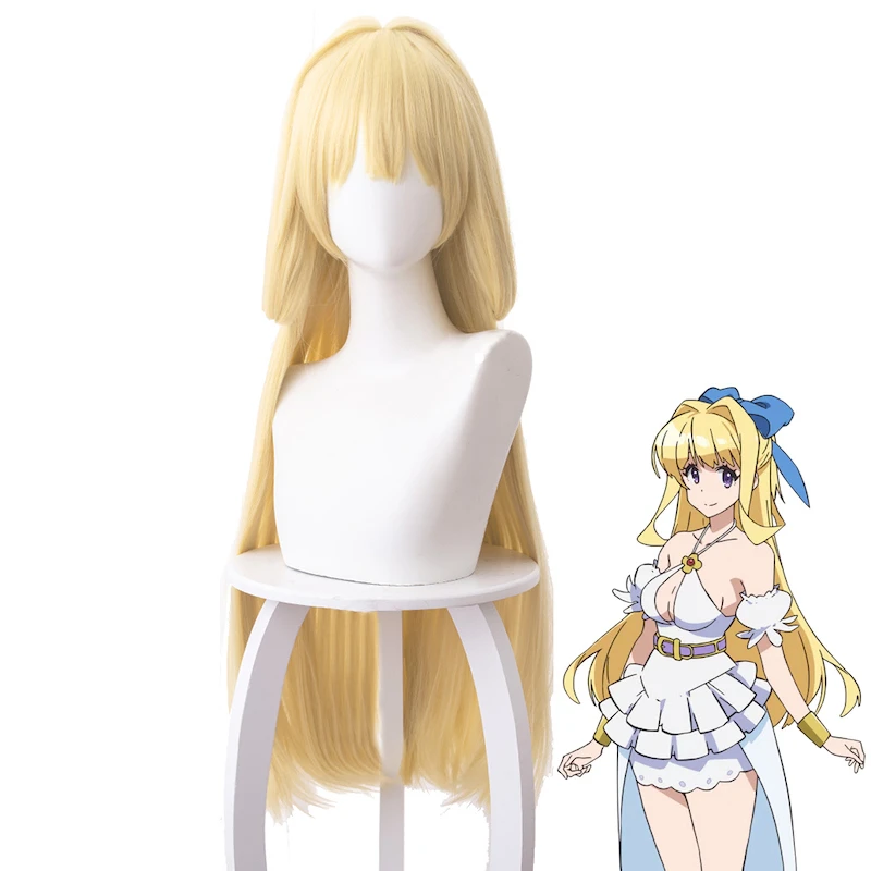 

Cautious Hero The Hero Is Overpowered but Overly Cautious Ristarte Women Long Cosplay Wig Heat Resistant Synthetic hair Wig Cost