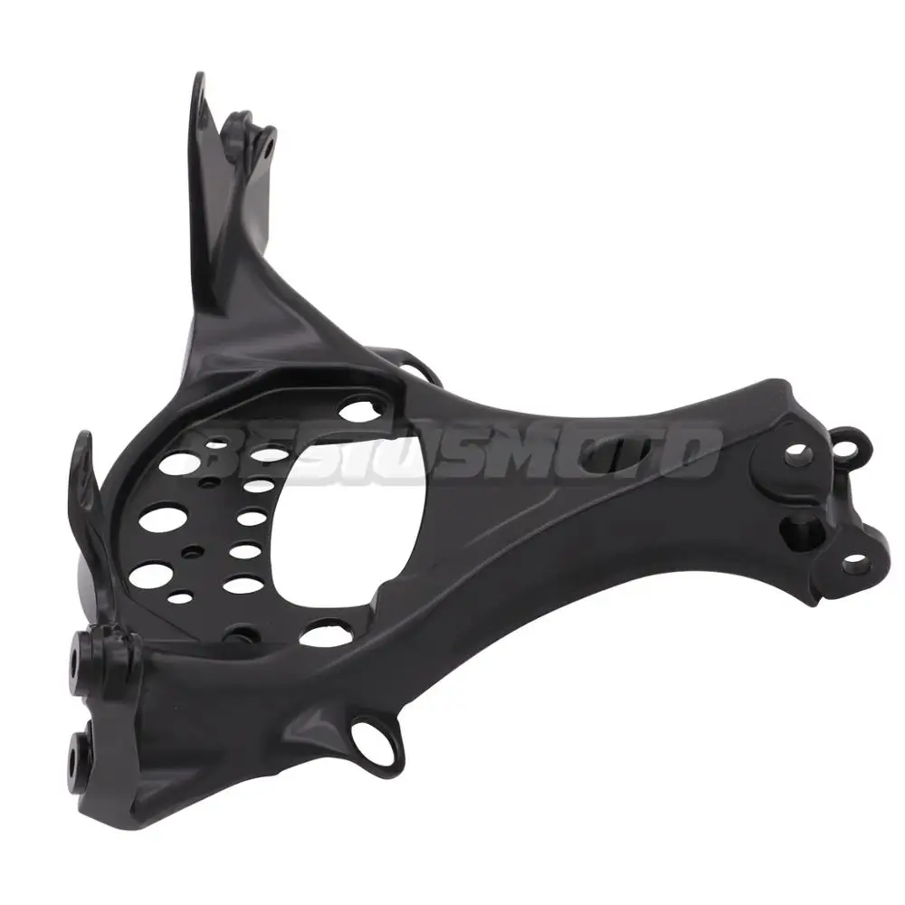 Черная алюминиевая верхняя обтекатель для мотоцикла кронштейн фары CBR1000RR CBR 1000RR