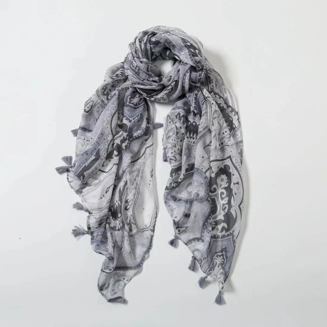 2021-fashion-totem-pattern-tassel-scarf-shawls-soft-beach-geometry-print-hijab-wrap-free-shipping