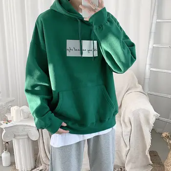

Privathinker Autumn Graphic Men's Hoodies 2020 Men Oversized Hooded Pullovers Korean Man Casual Sweatshirts Plus Size 5XL
