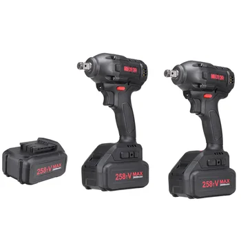 

480Nm High Torque 28000mAh Waterproof Brushless Motor Wrench LED light Rechargeable Cordless Electric Impact Drill Screwdriver