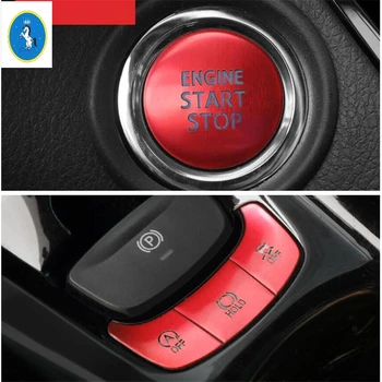 

Yimaautotrims Auto Accessory Start Stop Engine Button Switch / Gear Shift Sequins Cover Trim Fit For Toyota C-HR CHR 2016 - 2020