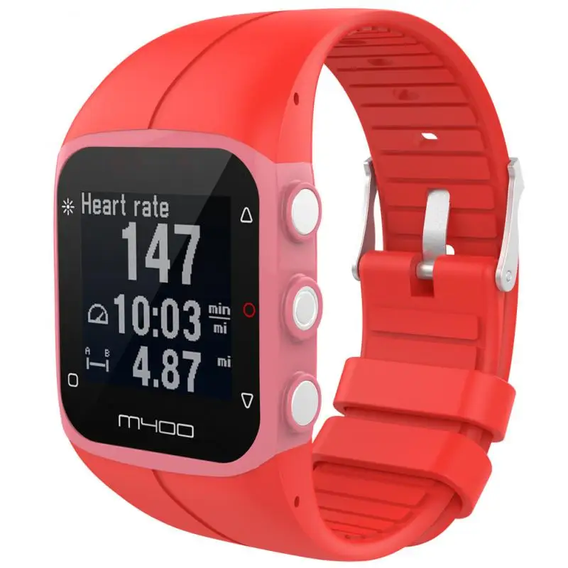Colorful Replacement Watch Strap For Polar M430 GPS Running Smart Watch Silicone sport Wrist Band For Polar M400 Accessories