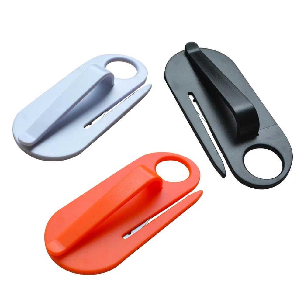 Cuchillo portátil colgar en cinturón de seguridad, herramienta de para exteriores, cortador de de seguridad con gancho, 2 piezas|cutter seatbelts|cutter knifecutter tool -