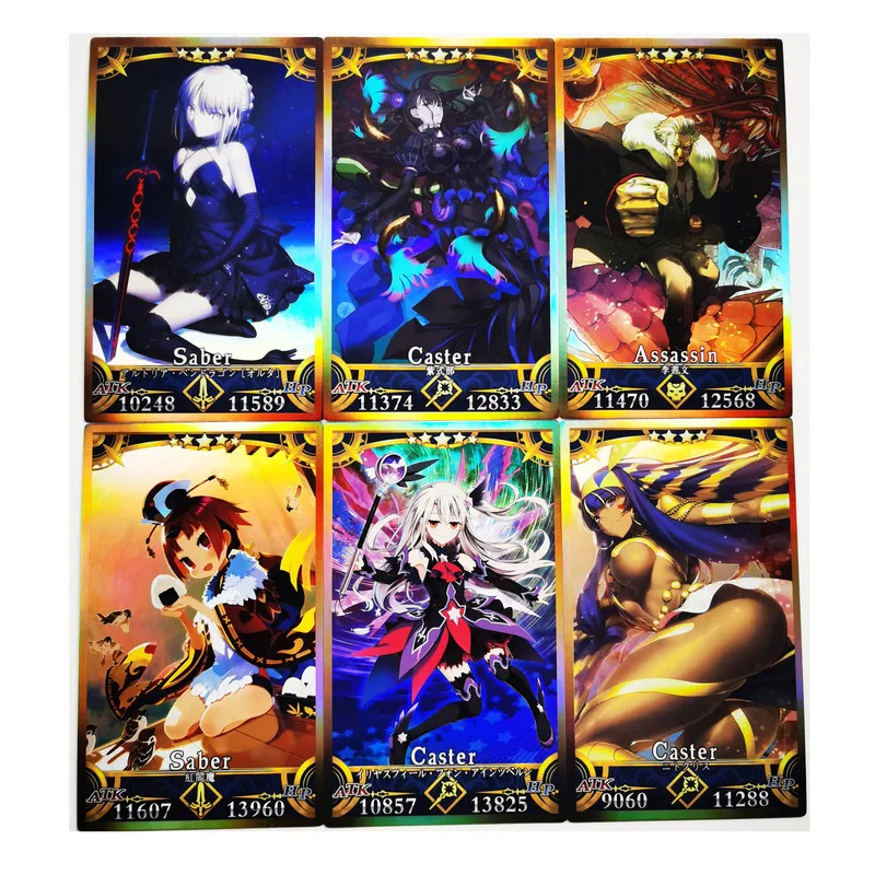 Коллекционные карточки в стиле аниме 36 шт./компл. Fate Fgo Сабер Fate/Grand Order Райдер № 2 |