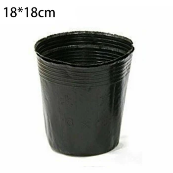 

100Pcs Non-toxic Garden Plastic Nursery Pot Plant Seedling Holder Raising Nutrition Pots New Arrivals