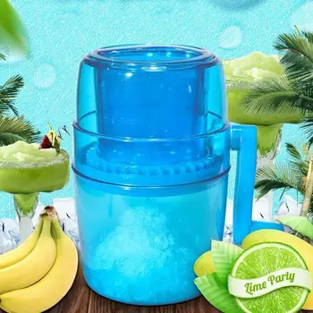 

Manual Household Small Smoothie Machine Mini Shaved Machine Ice Ice Ice Breaker Accessories Machine Hand-crushed Kitchen E2G3