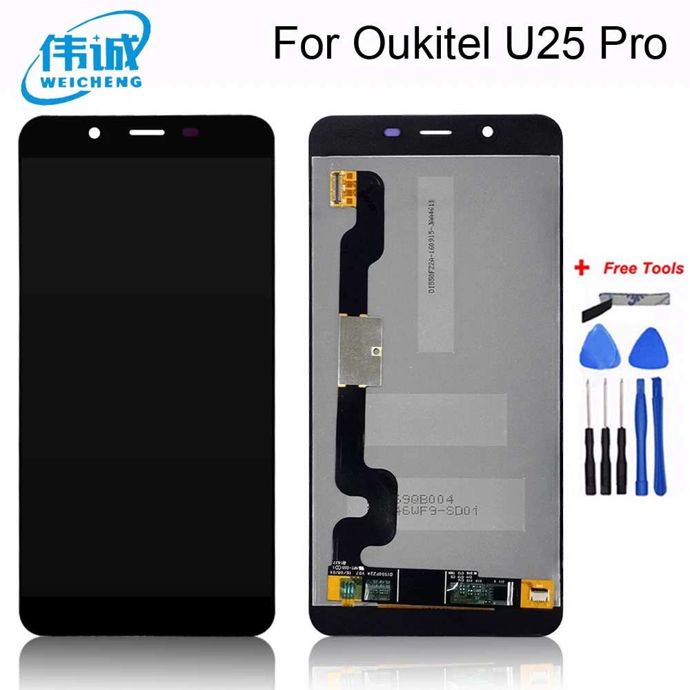 

5.5"For OUKITEL U25 PRO LCD Display+Touch Screen LCD Digitizer Glass Panel Replacement For U25 PRO