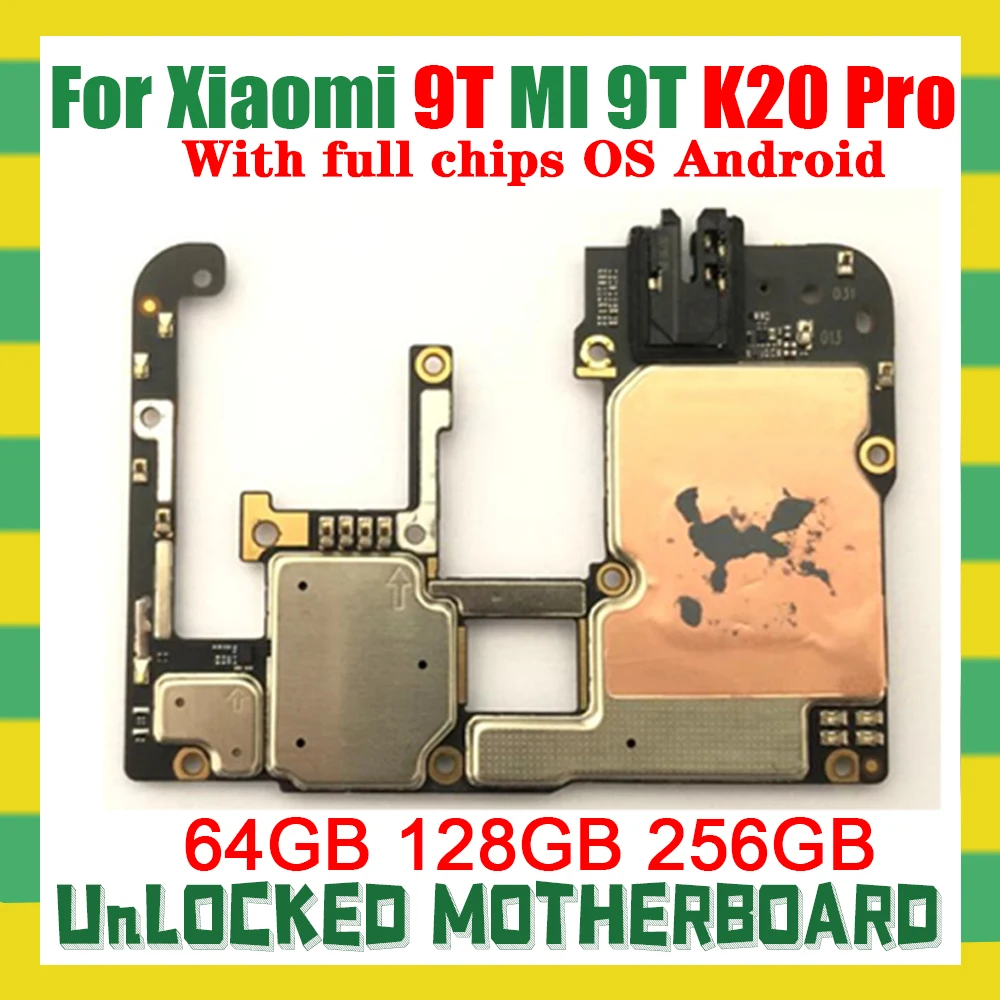 Unlocked Main Mobile Board Mainboard Motherboard With Chips Circuits Flex Cable For Xiaomi 9t Mi9t M9t Mi Pro Redmi K20 pro | Мобильные