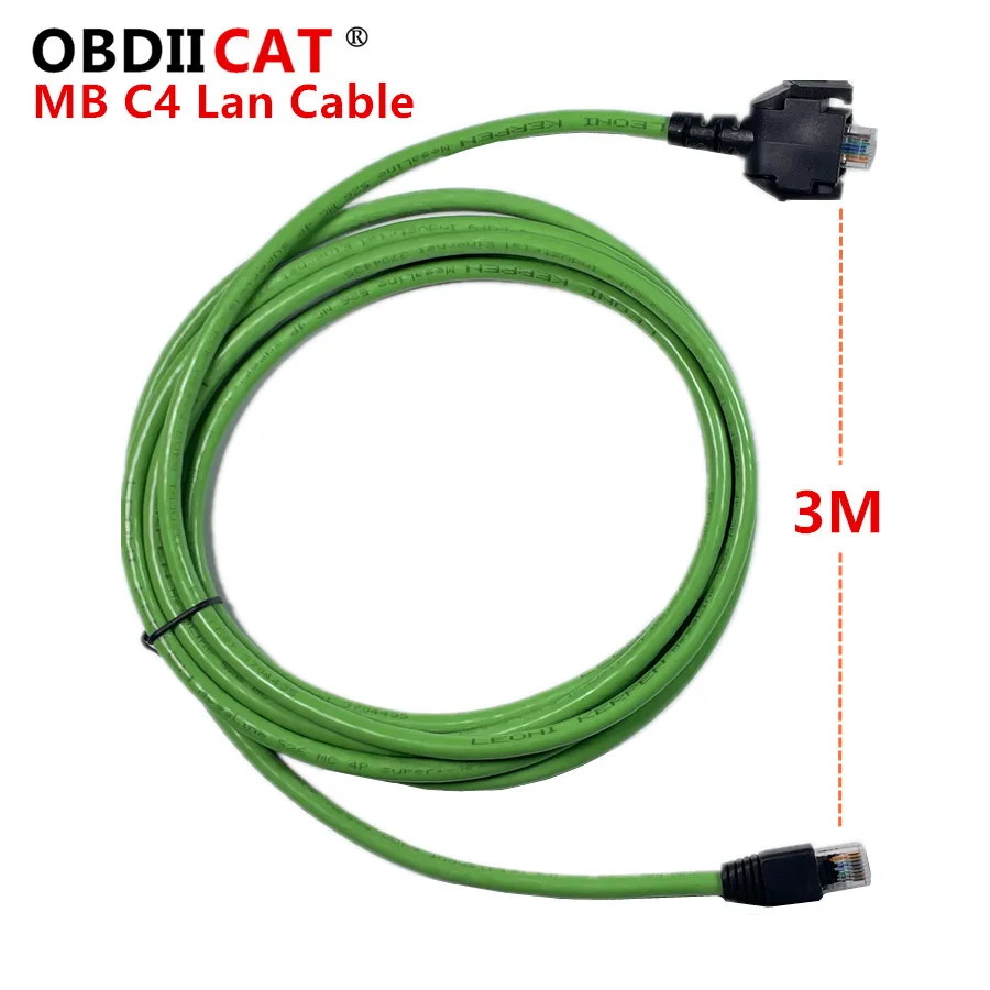 

OBDIICAT C4 Lan кабель диагностический кабель для Mer-cedes для B-enz диагностический инструмент диагностическая система Диагностика мультиплексор