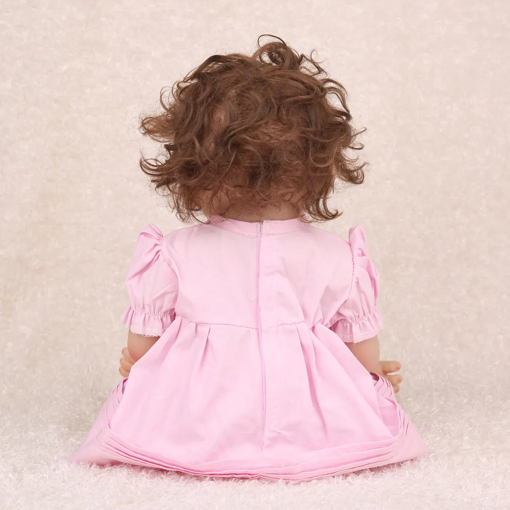 Полностью мягкие силиконовые куклы Reborn Baby, 18 дюймов, 48 см, реалистичные, Bebe, для девочек, для ванны, Playmates, живой, Benoca, для детей, милые, Menina, подарки на день рождения