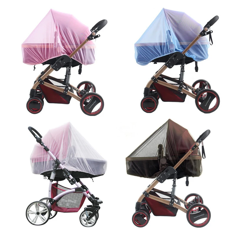 Stroller Pushchair Mosquito-Insect-Net Care Safe Baby Full-Cover Mesh Outdoor Infant