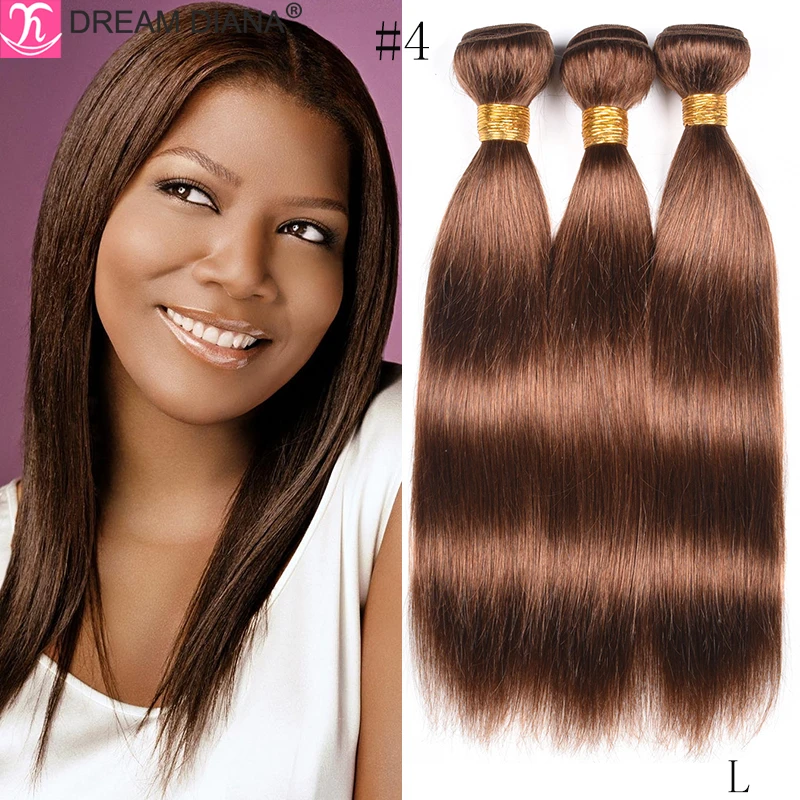 Dreamdiana事前色ストレートヘアバンドルブロンド色のレミブラジル髪3バンドル 2 4 27 30 33 99j 100 人毛 3 4 Bundles Aliexpress