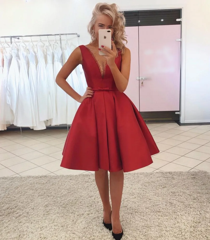 

2020 Short Plus Size Muslim Prom Evening Dresses Dubai Women's Night Formal Party Gala Dress