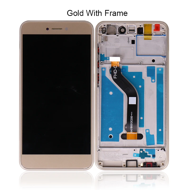 10 шт. для huawei GR3 Honor 8 Lite P8 Lite P9 Lite ЖК-дисплей сенсорный экран дигитайзер+ рамка DHL EMS