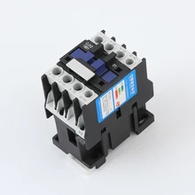CJX2-1801 LC1 контактор переменного тока 18A 3 фазы 3-полюсные NC катушка Напряжение 380V 220V 110V 36V 24V 50/60Hz Din рейка крепление 3 P+ 1NC