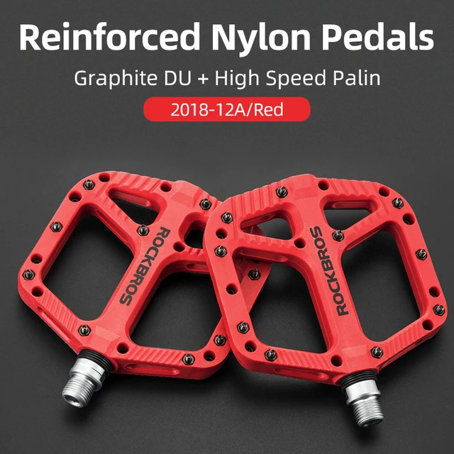 Mtb Pedals Flat Platform Bicycle Parts 