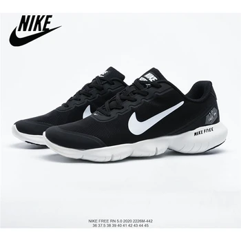 

Nike Free Rn 5.0 2020 Barefoot Elasticity Lightweight Shock Absorption Women's Jogging Shoes