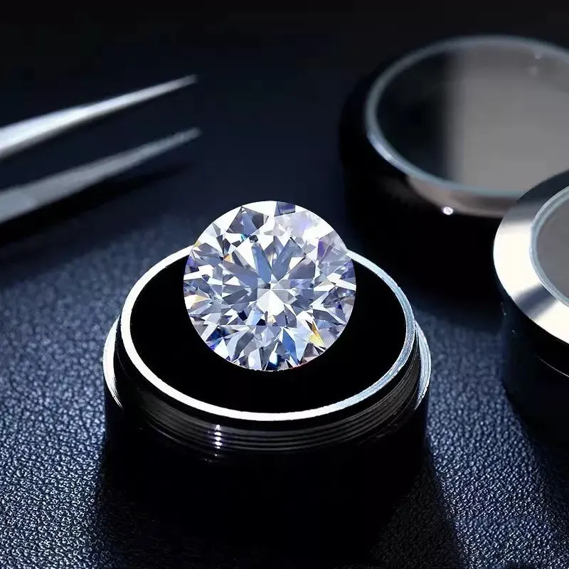 Loose Gemstones Moissanite Diamond 12mm 6ct G Color VVS1 Gem Stone Pass Diamond Tester Wit GRA Certificate For Jewelry Making