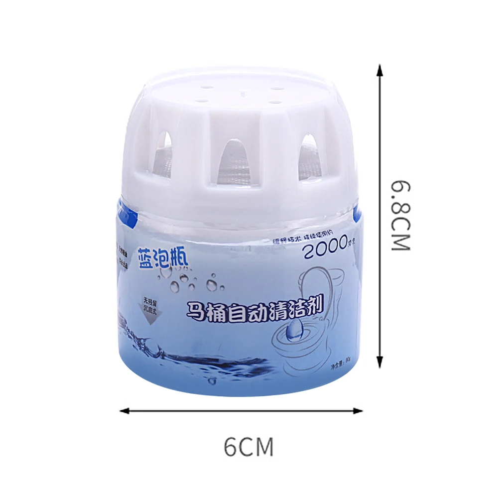 Вспенивающие очистители Autoile автоматический очиститель для туалета Magic Flush Bottled Helper Blue Bubble Amazing