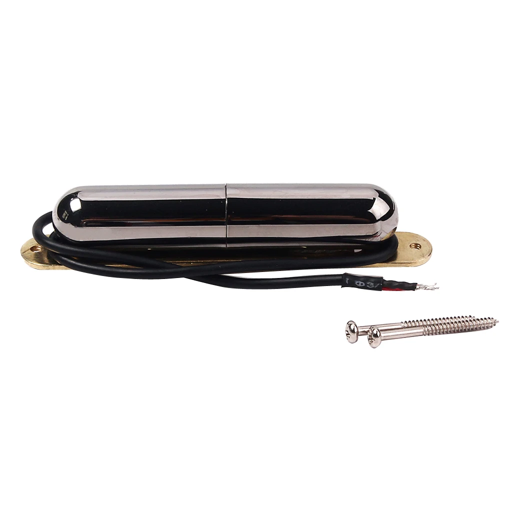 Wired Lipstick Tube Guitar Pickup Replacements Black Luthier Supply