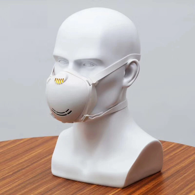 

Electric Mask N95 Respirator Automatic Air Supply Filter Pm2.5 Earrings Masks Anti Dust Filter Air Influenza Prevent Flu White