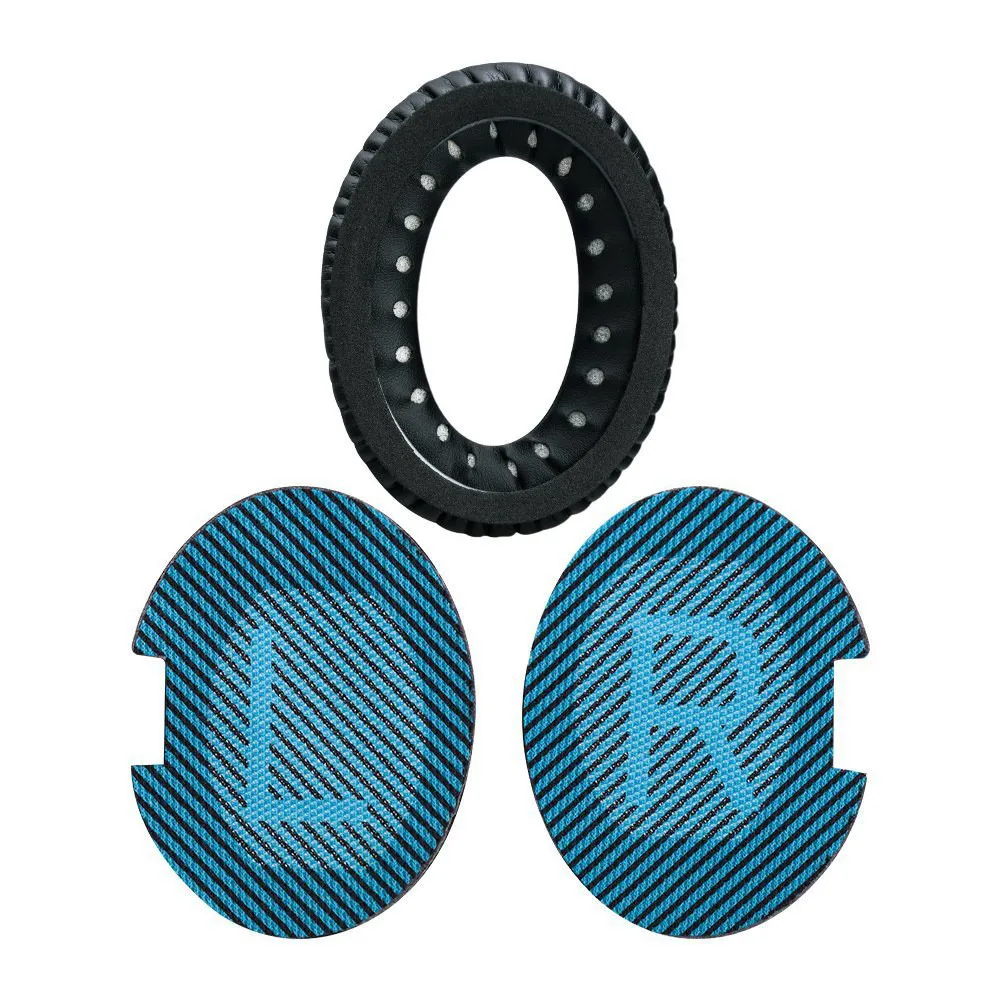 Replacement Protein Leather Foam Ear Pads Cushions for Bose Quietcomfort 2 QC25 AE2 QC2 QC15 AE2I Headphones (8)