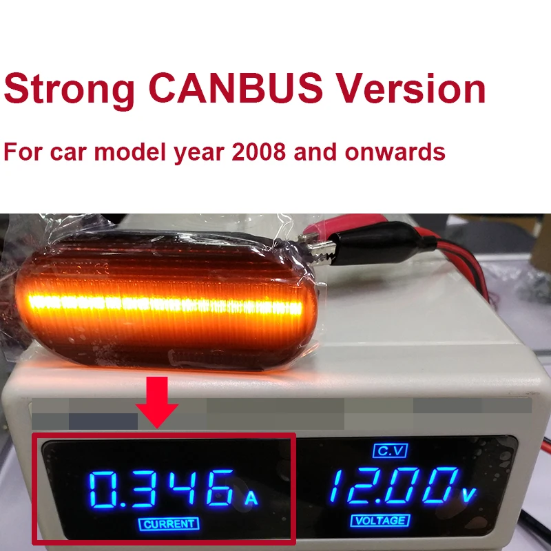Strong CANBUS Копченый светодиодный индикатор последовательного динамического бокового сигнала поворота для SEAT Leon Mk1 Mk2 Ibiza Mk3 Mk4 до светодиодный o Mk2 Mk3 Exeo Sedan Exeo ST - Испускаемый цвет: Strong CANBUS