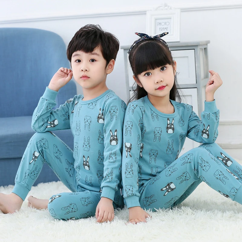 Детские хлопковые пижамы с рисунком Тоторо для малышей; Детские пижамные комплекты для маленьких девочек и мальчиков; одежда для сна с длинными рукавами; Пижама; enfant Garcon