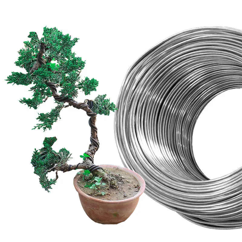 Bonsai Wires Anodized Aluminum Bonsai Training Wire 5 mm 4 mm 4 Sizes 3.5 mm 6 mm Large Roll 