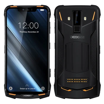 Перейти на Алиэкспресс и купить Ударопрочный мобильный телефон DOOGEE S90 NFC, IP68, 6 ГБ + 128 Гб, 5050 мАч, android 8,1, 6,18 дюйма, Helio P60 восемь ядер, 16 Мп, 4G, прочный смартфон