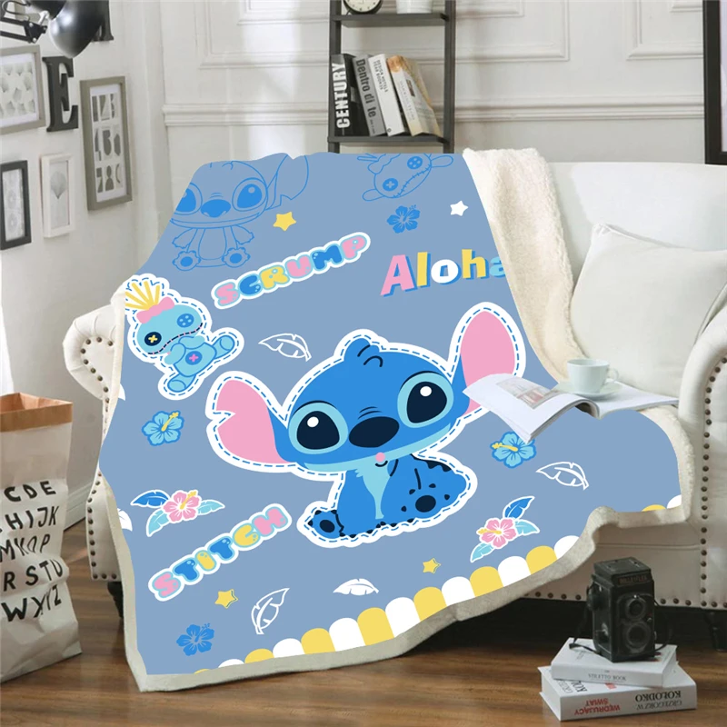 Lilo en Stitch dekbedovertrek Groene Stripes 140 x 200 cm - 70 x 90cm