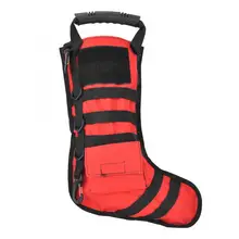 Нейлоновая сумка для хранения рождественских чулок, тактическая сумка для хранения рождественских чулок, подвесная сумка, аксессуары, спортивная сумка для хранения на открытом воздухе