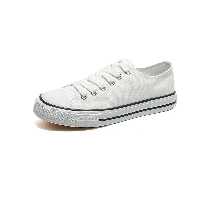 

2018 Spring And Summer New Style Korean-style Breathable Canvas Shoes Women's Comfortable Flat Cloth Shoes Versatile Casual Shoe