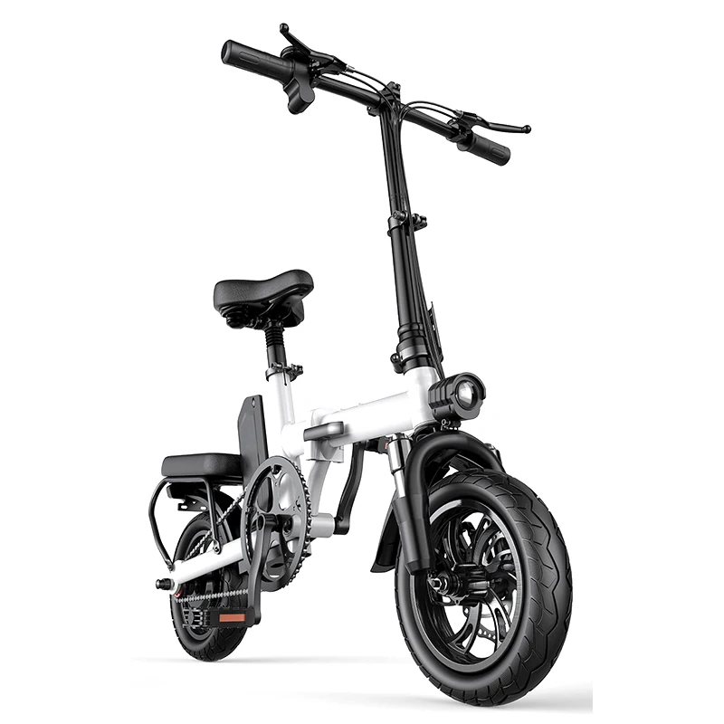 folding electric bike with throttle