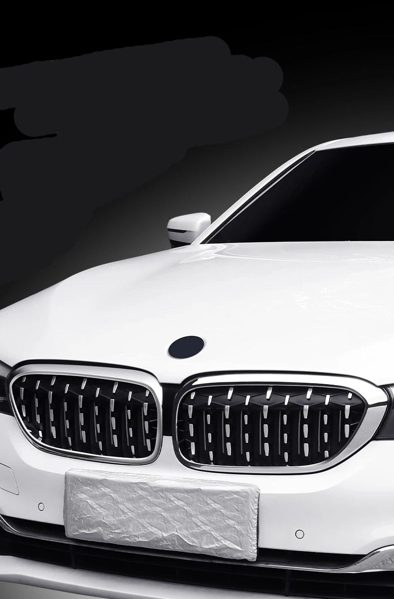 Для BMW 3GT X5 X6 X3 X4 X1 в возрасте 1, 2, 3, 4, 5, 6, 7, серия F30 F15 F10 хромовые автомобильные наклейки модификация предметы из металлической сетки переднего бампера