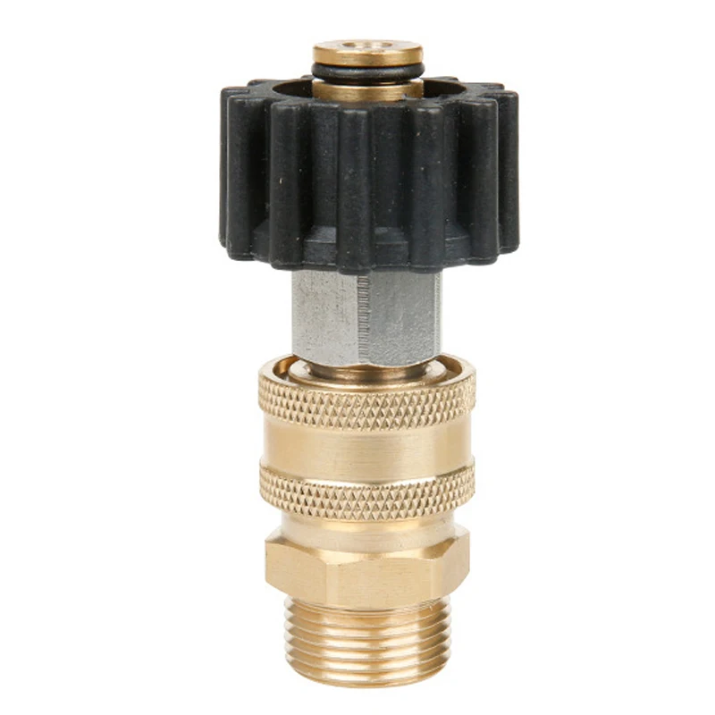 2XPressure шланг смачиватель адаптер Quick Release Соединительная муфта M22/14 к 1/4 Декодер каналов кабельного телевидения