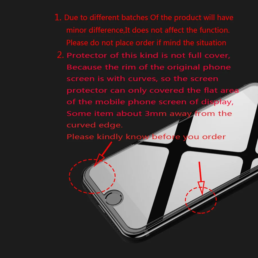 Закаленное защитное стекло FENGHEMEI для Huawei Y3 (Y3C Y330 Y360) Y3II Y5 (Y5C Y520 ) Y5II Y6II Y6 PRO Y7 Prime 2018