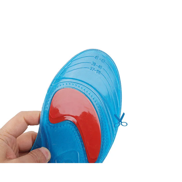 Thick Flannel Shock Absorption Sports Insoles For Men And Women Spring And Summer Running Slip Breathable Basketball Insoles