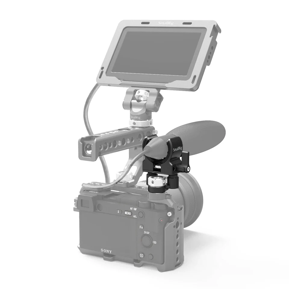 SmallRig DSLR штатив для камеры Shot направленный микрофон держатель(ARRI локальный винт) для Vlogging вмещает микрофон диаметром 19-25 мм 2368