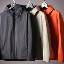 JSBD городской уличный ветрозащитный водонепроницаемый пушистый теплый белый утиный пух Зимний мужской пуховик с капюшоном для мужчин