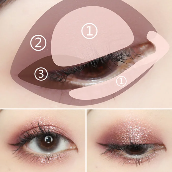 Blingbling Quicksand тени для век Палитра для пигментов блеск матовая пудра Макияж инструмент(тени для век