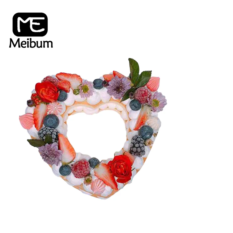 Meibum Пластиковая форма для украшения торта, Аксессуары для выпечки, форма для крема на День святого Валентина, для свадебной вечеринки