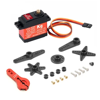 

35kg High Torque 180/270/360 Degree Waterproof Metal Gear Digital Servo for RC Car FKU66