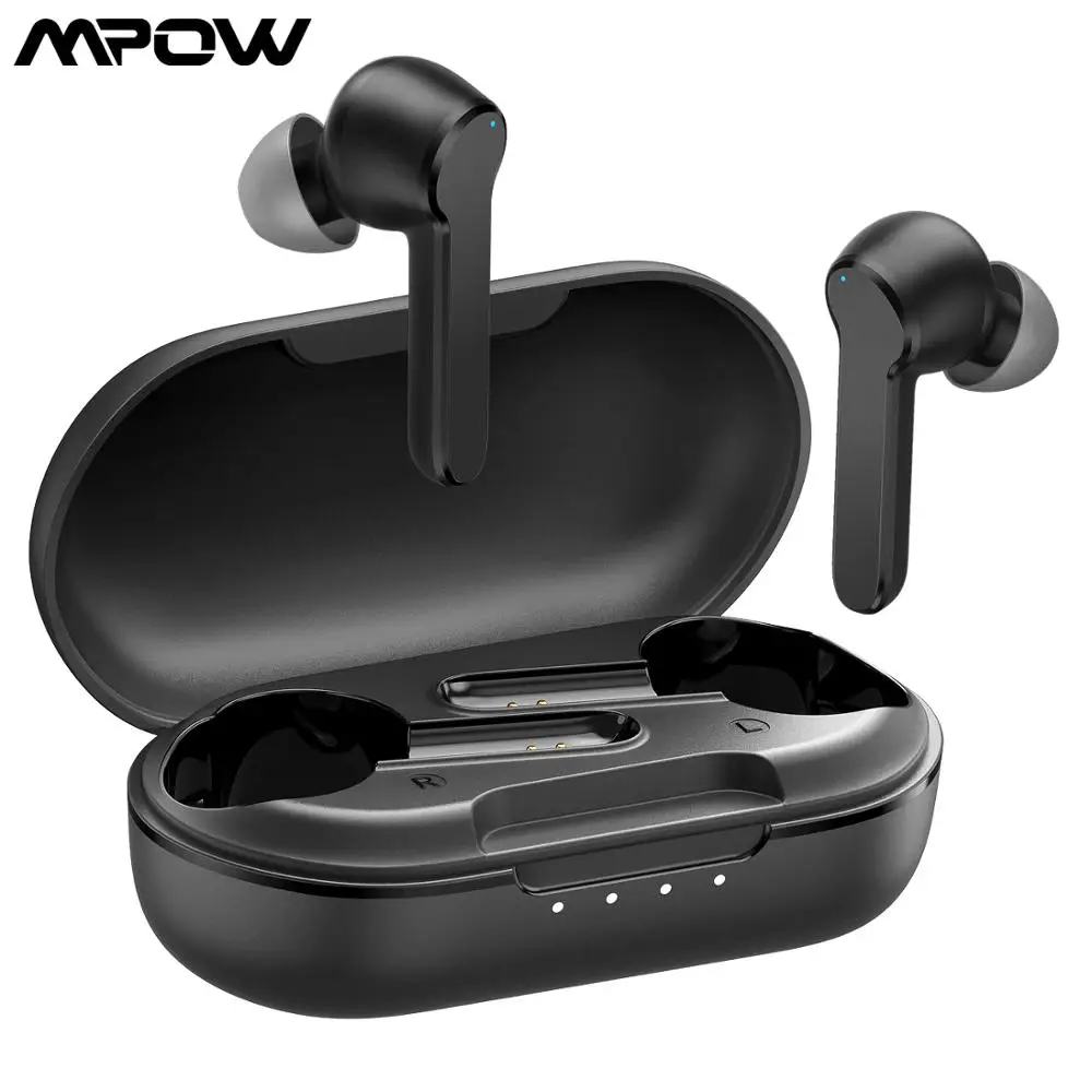 Mpow MBits S Bluetooth 5.0 True Wireless Earphones 25 Hours Enjoyment Time Touch Control TWS Headphones IPX8 Waterproof